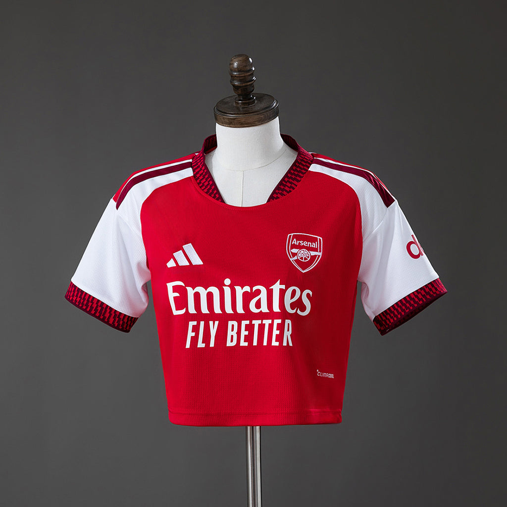 Arsenal 26/27 Home Match Women's Crop Jersey