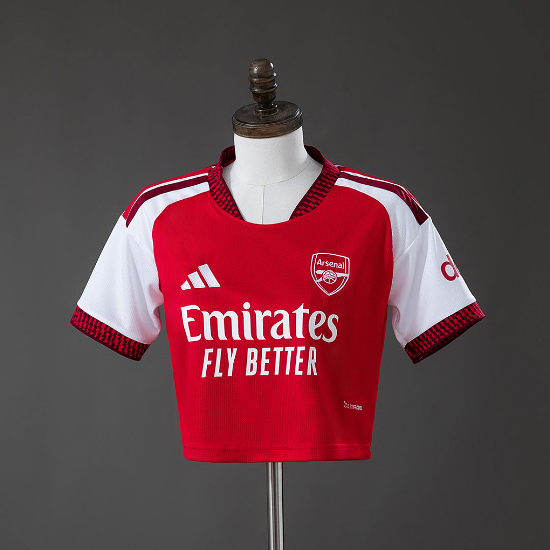 Arsenal 26/27 Home Match Women's Crop Jersey