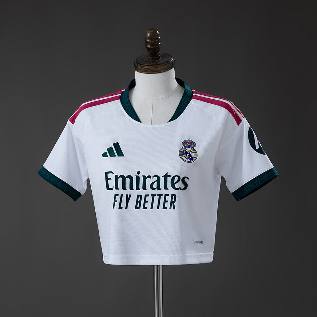 Real Madrid 26/27 Home Women's Crop Jersey