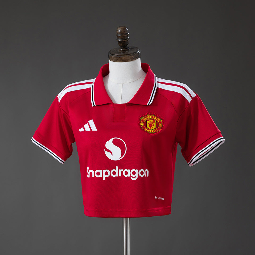 M-U 26/27 Home Womens Crop Jersey