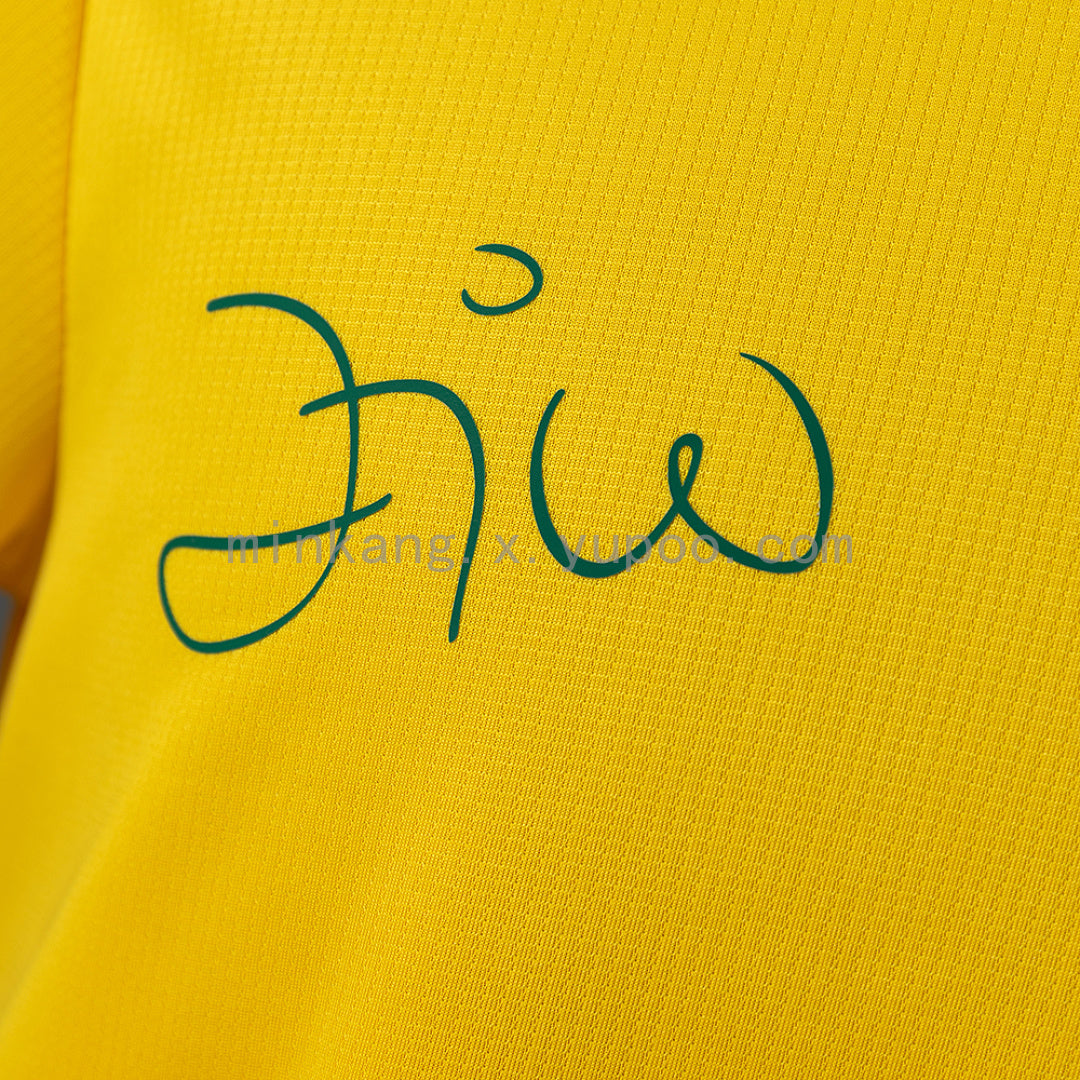 Flamengo 26/27 Zico Signature World Cup Version Yellow Jersey