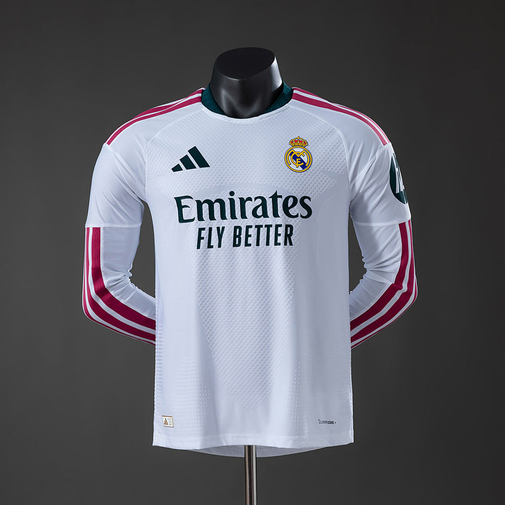 Real Madrid 26/27 Home Player Version Long Sleeved Jersey