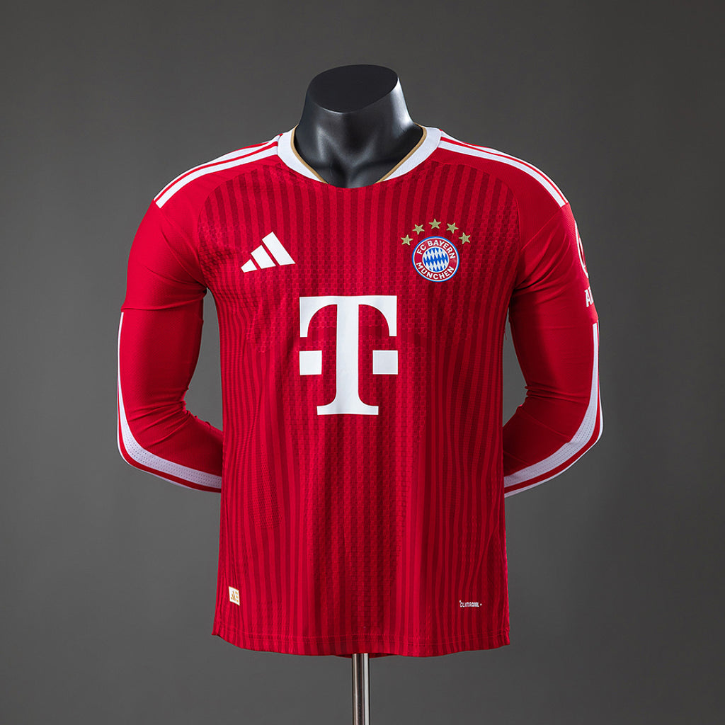 Bayern Munich 26/27 Home Player Version Long Sleeved Jersey