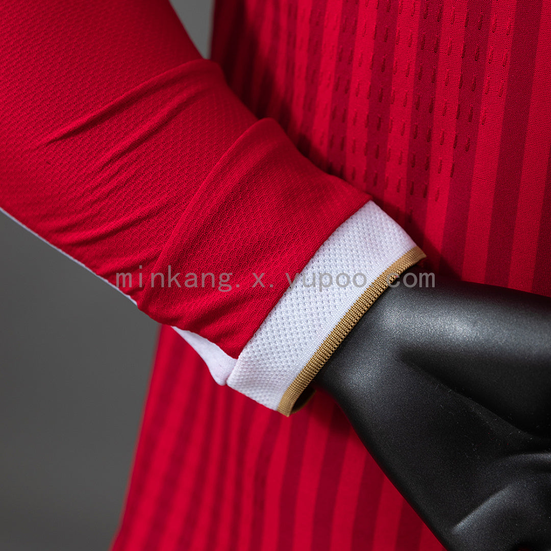 Bayern Munich 26/27 Home Player Version Long Sleeved Jersey