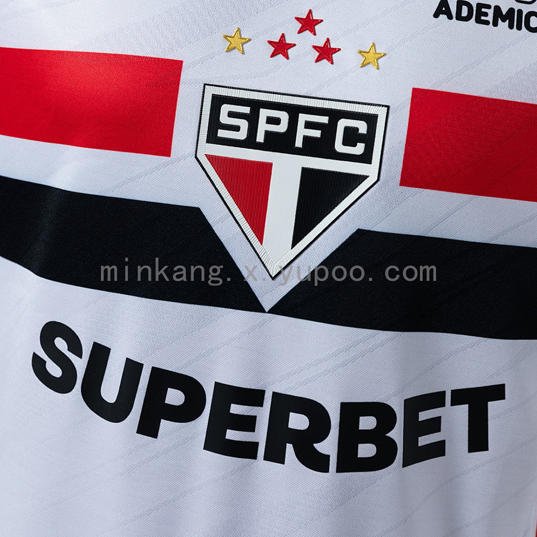 Sao Paulo 26/27 Player Version Home Jersey