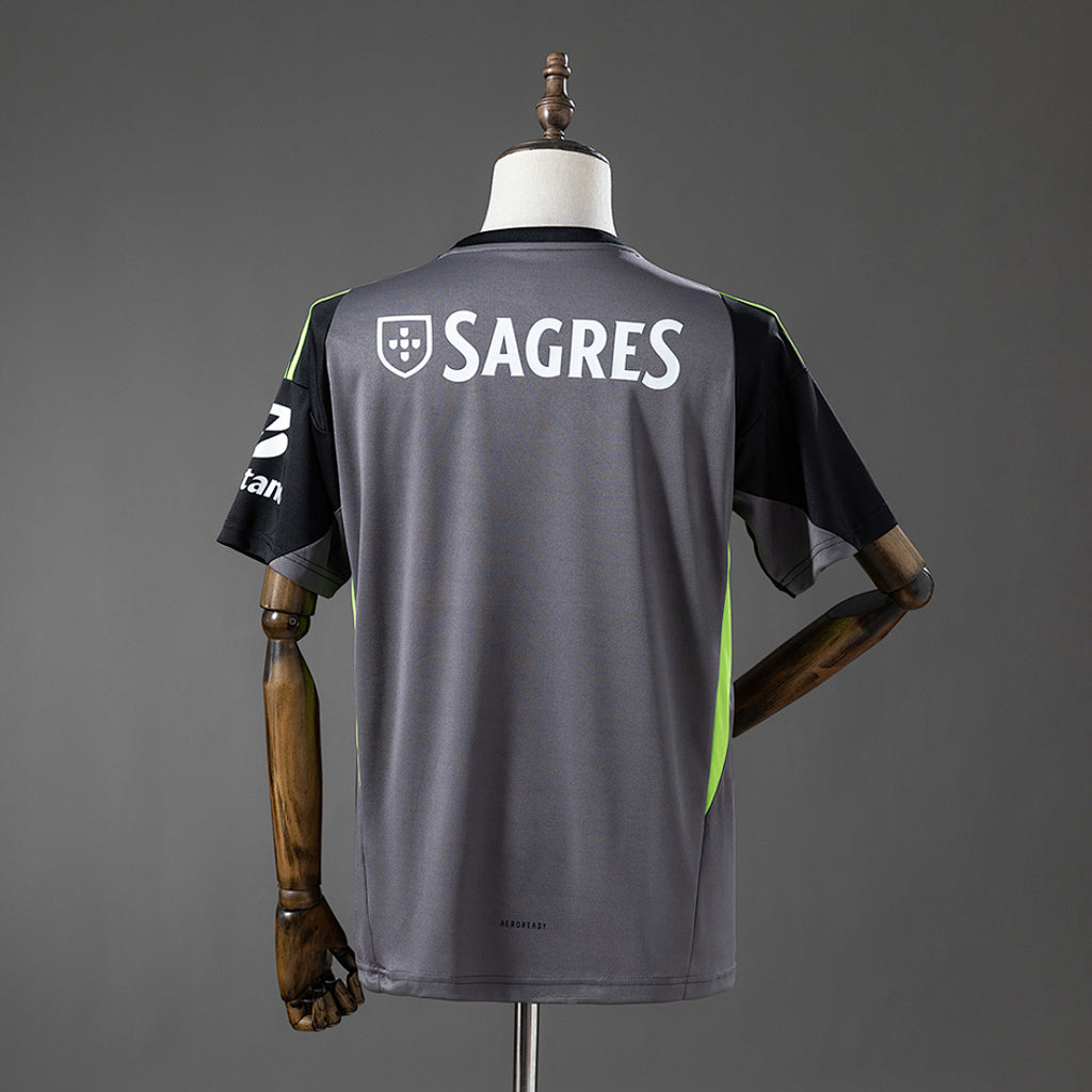 Benfica 26/27 Goalkeeper - Black - Grey Jersey