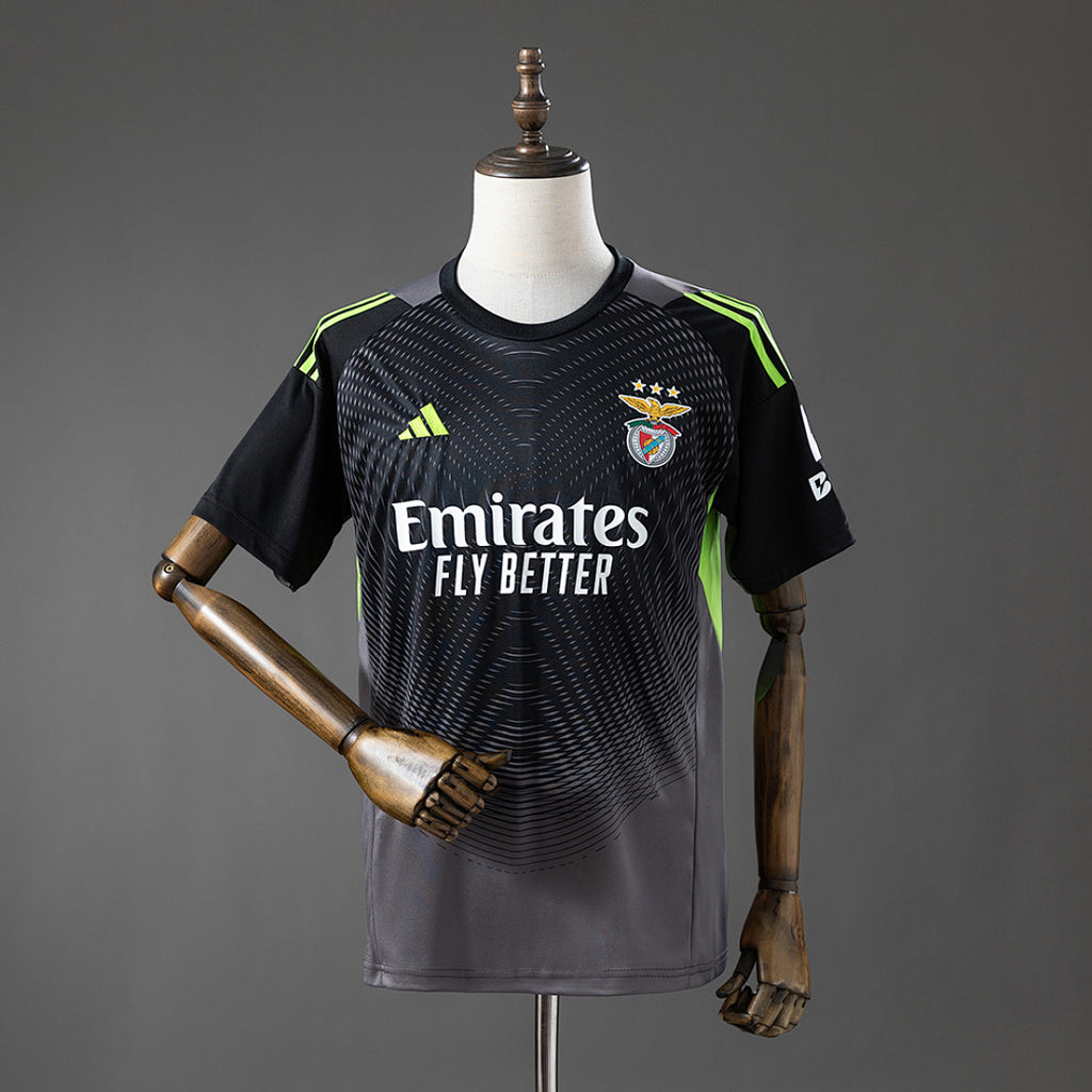 Benfica 26/27 Goalkeeper - Black - Grey Jersey
