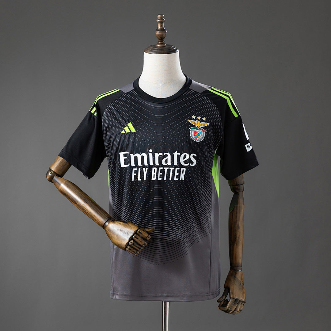 Benfica 26/27 Goalkeeper - Black - Grey Jersey