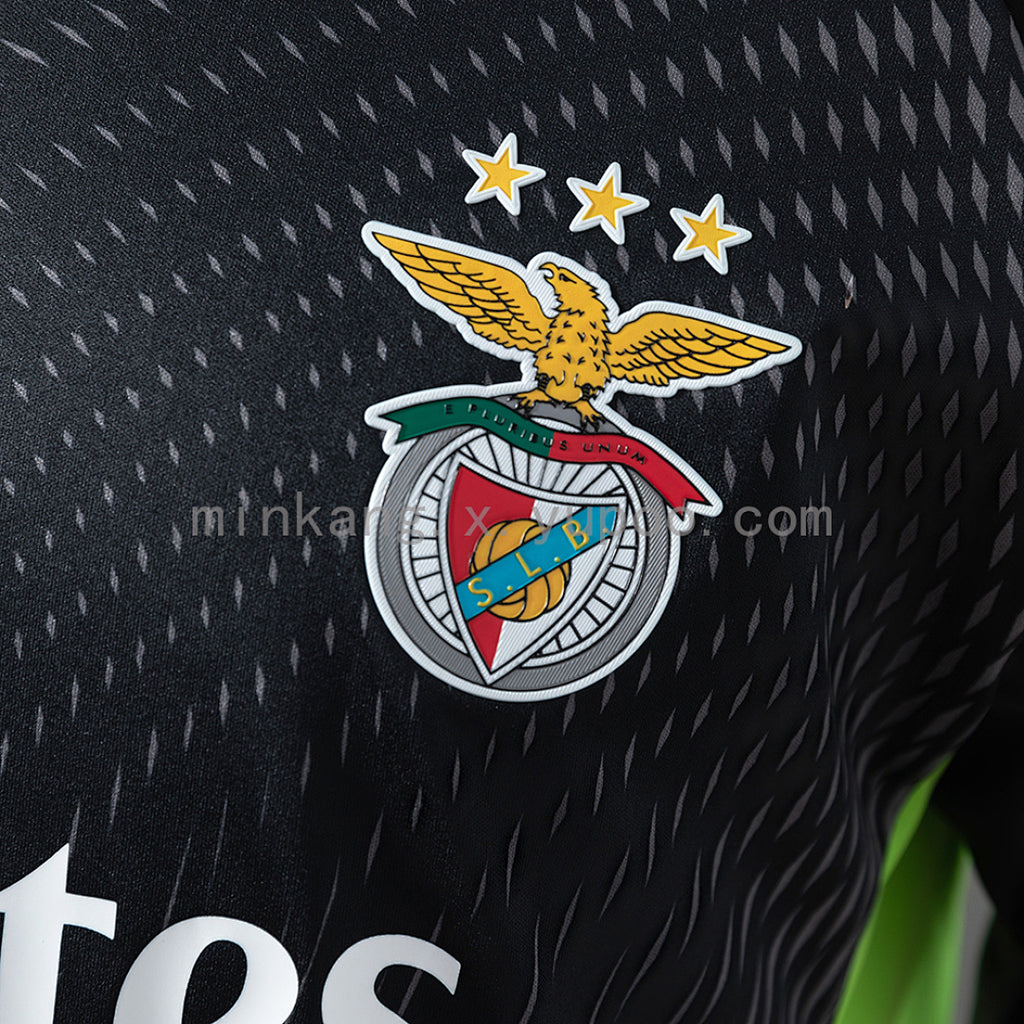 Benfica 26/27 Goalkeeper - Black - Grey Jersey