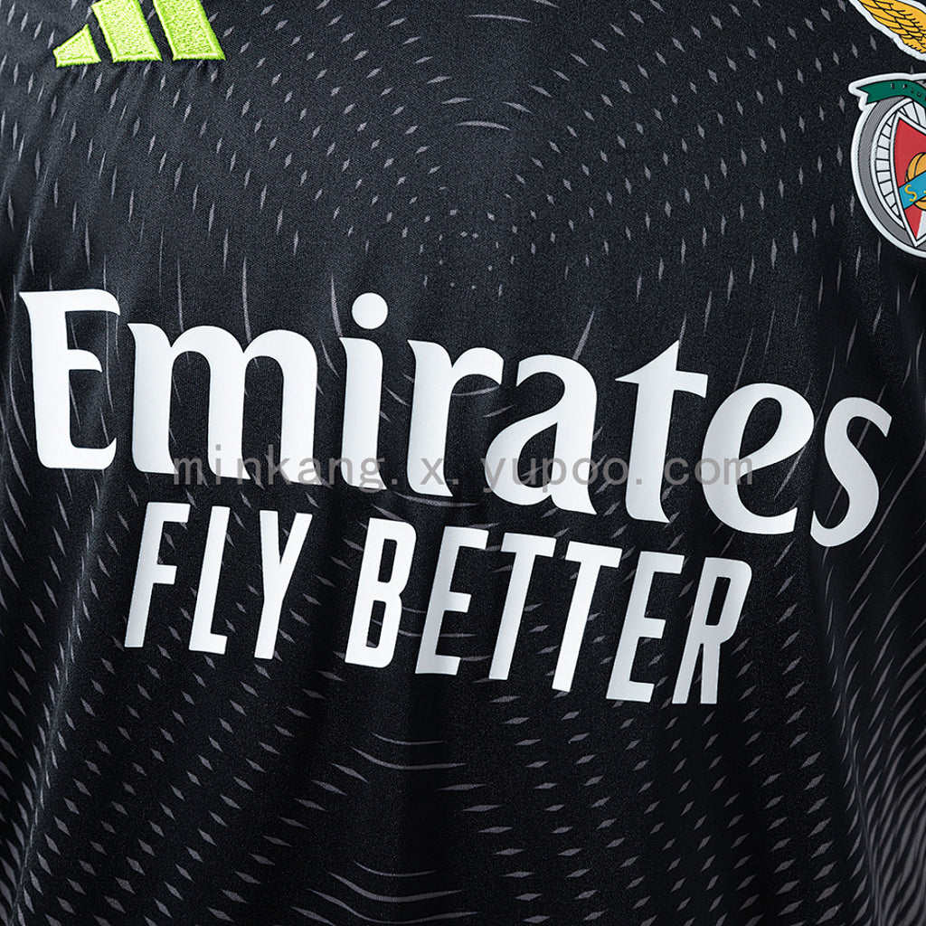 Benfica 26/27 Goalkeeper - Black - Grey Jersey