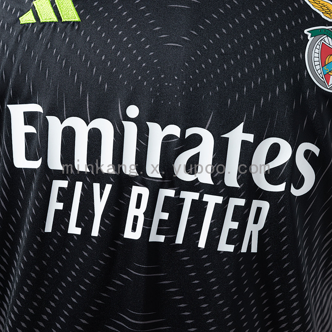 Benfica 26/27 Goalkeeper - Black - Grey Jersey