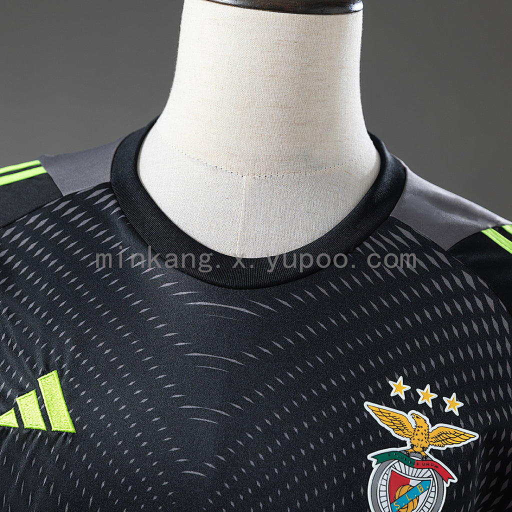 Benfica 26/27 Goalkeeper - Black - Grey Jersey
