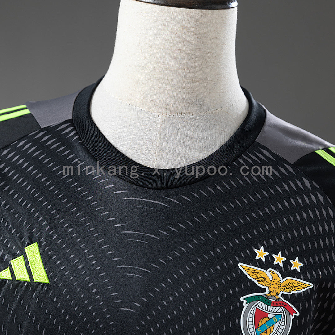 Benfica 26/27 Goalkeeper - Black - Grey Jersey