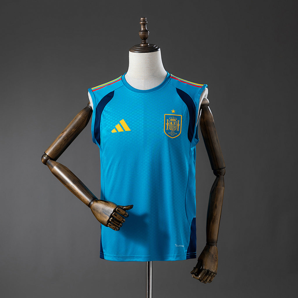 Spain 26/27 Training Vest - Blue Jersey