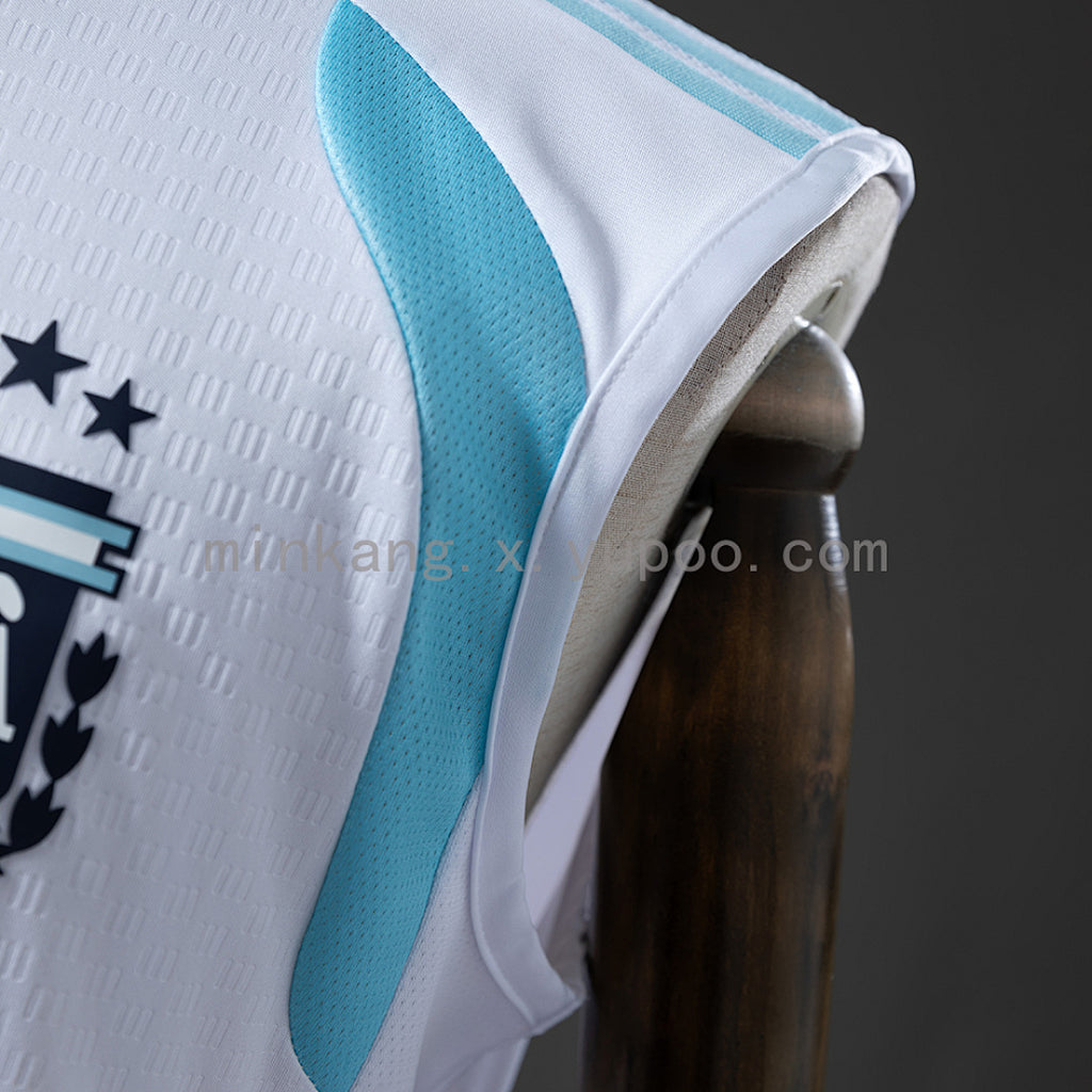 Argentina 26/27 Training Vest - White Jersey