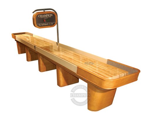 Capri Shuffleboard Table - Modern Elegance & Classic Style