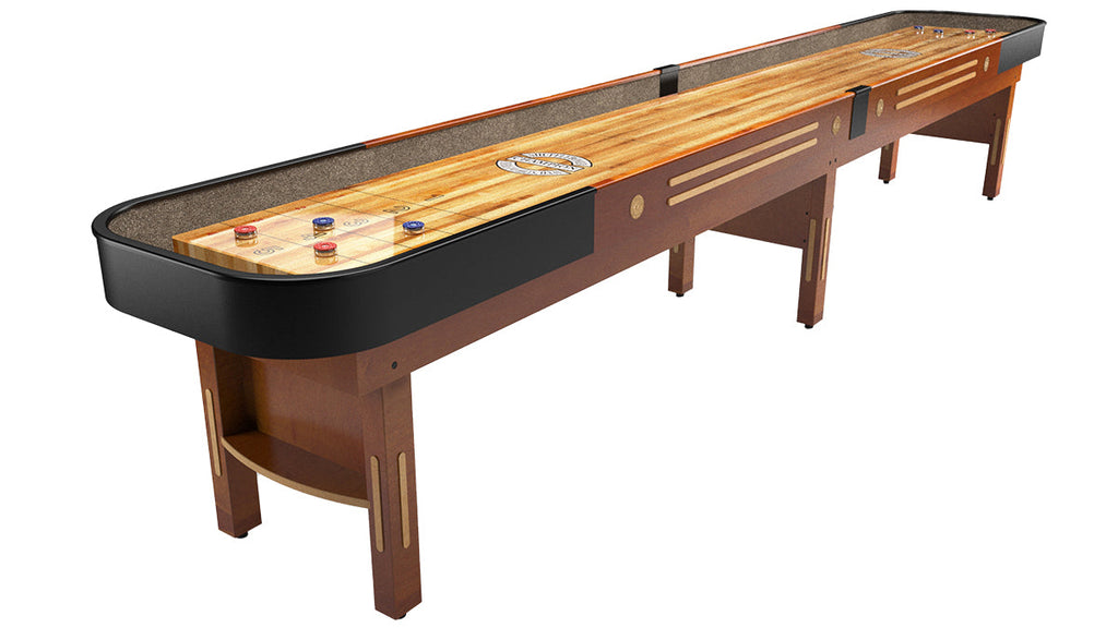 Grand Champion Shuffleboard Table - Legendary Play & Enduring Craft
