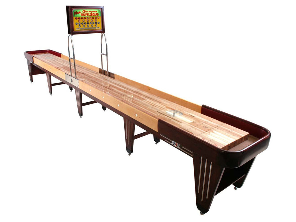 Charleston Shuffleboard Table - Vintage 1940s Art Deco Design with Champion Playfield