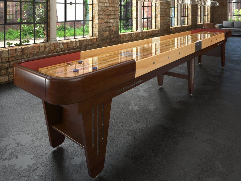 Charleston Shuffleboard Table - Vintage 1940s Art Deco Design with Champion Playfield