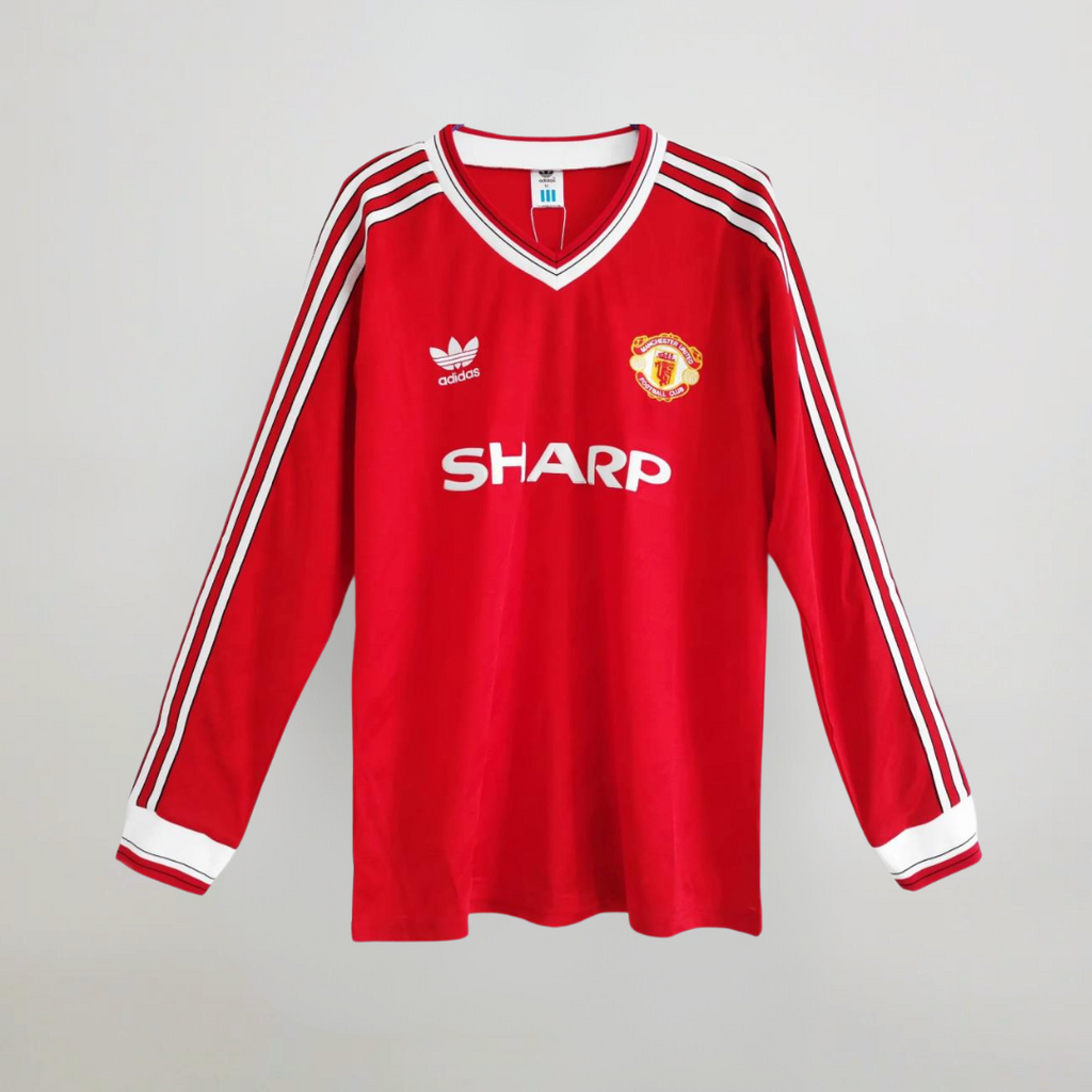 Man. United Home Long Jersey 1986/1987