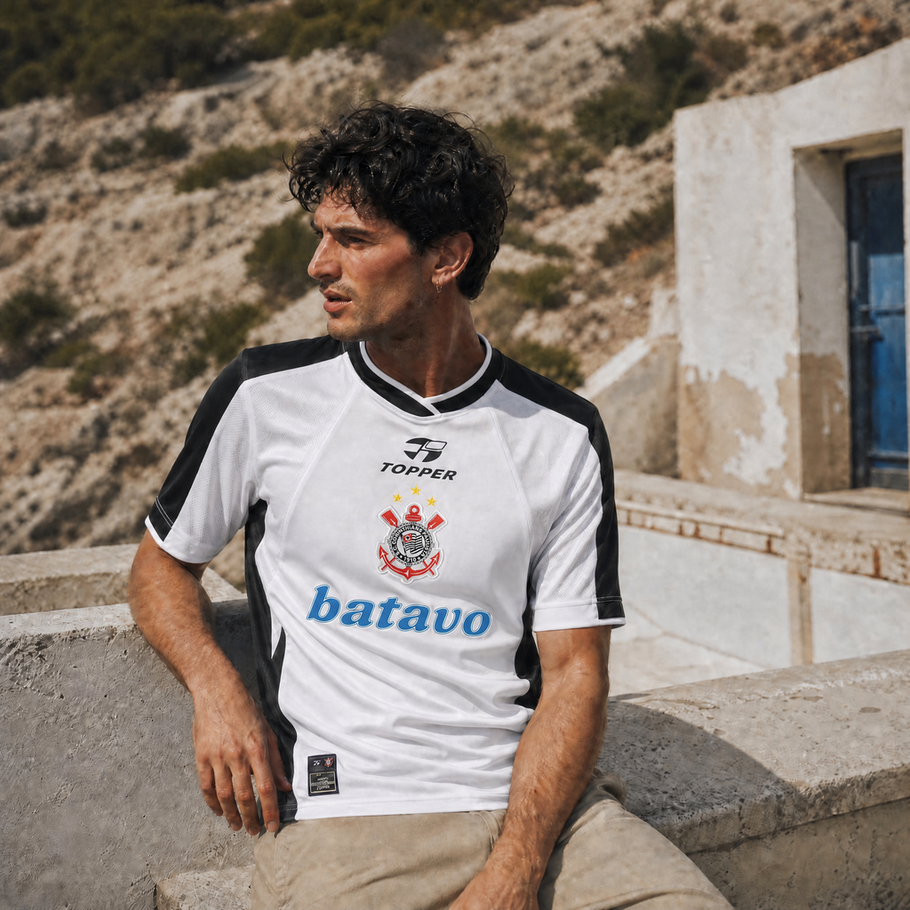 Corinthians Home Jersey 2000 — image 3
