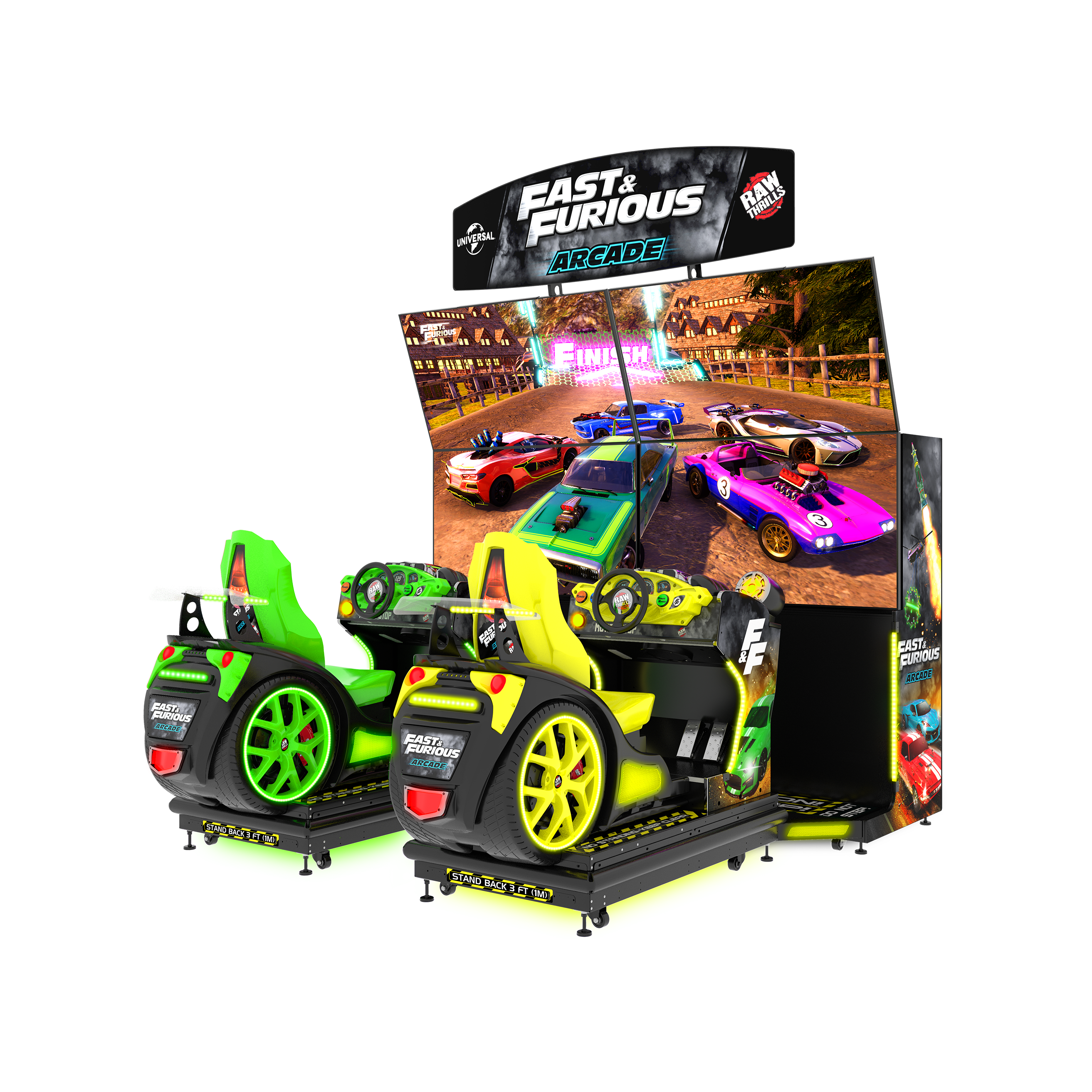 Raw Thrills Fast & Furious Arcade Motion
