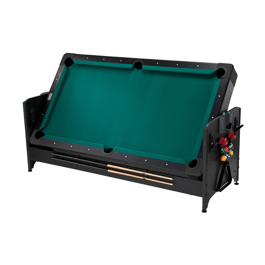 Fat Cat Original Pockey 7ft Black 3 in 1 Multi Game Table