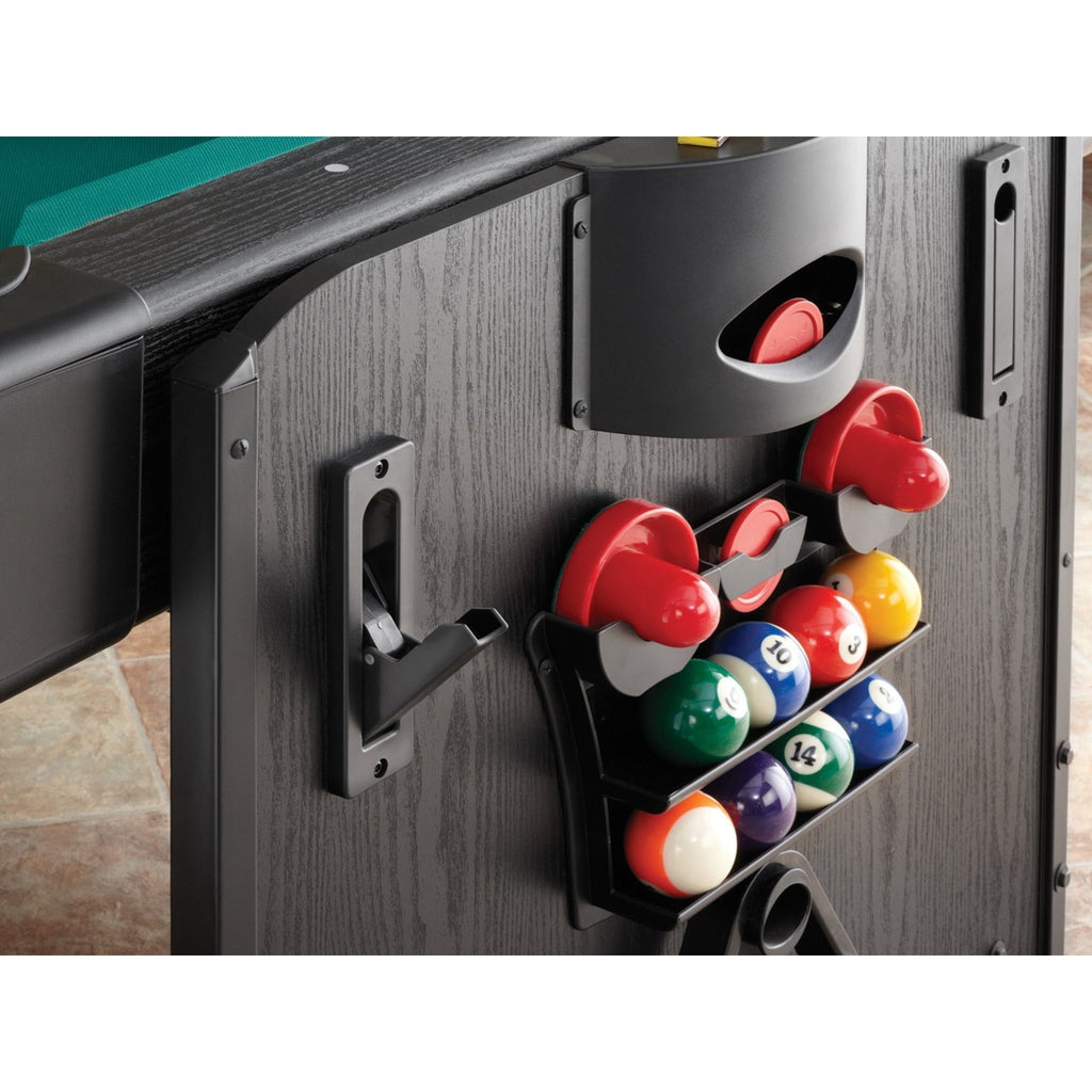 Fat Cat Original Pockey 7ft Black 3 in 1 Multi Game Table