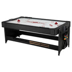 Fat Cat Original Pockey 7ft Black 3 in 1 Multi Game Table