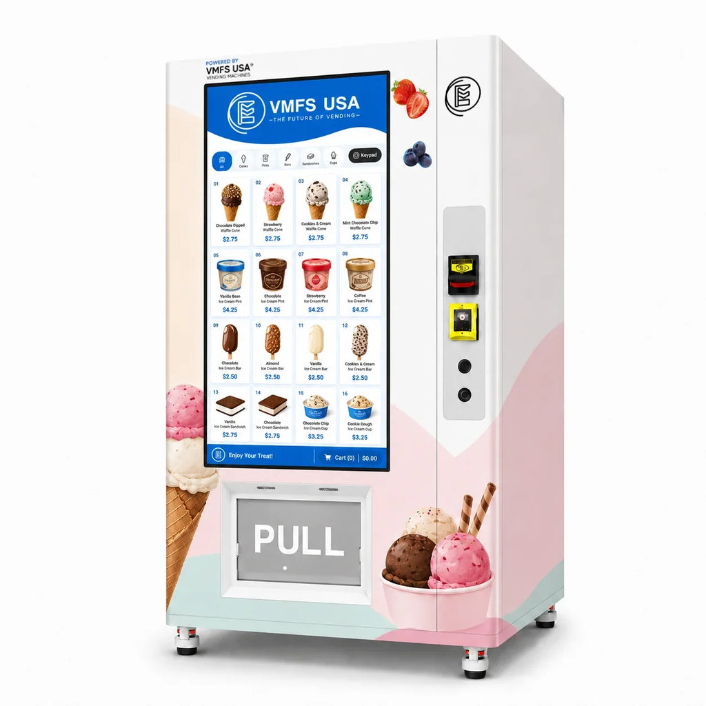 Big Screen Ice Cream Vending Machine