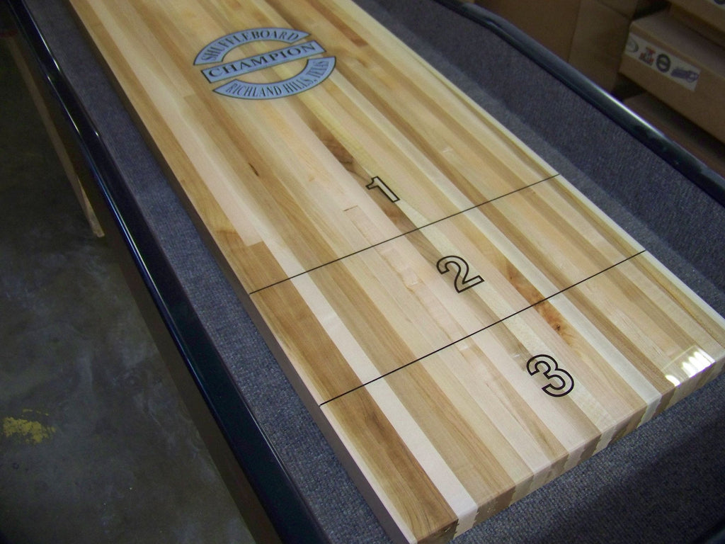 Gentry Shuffleboard Table - Compact Elegance for Home and Office