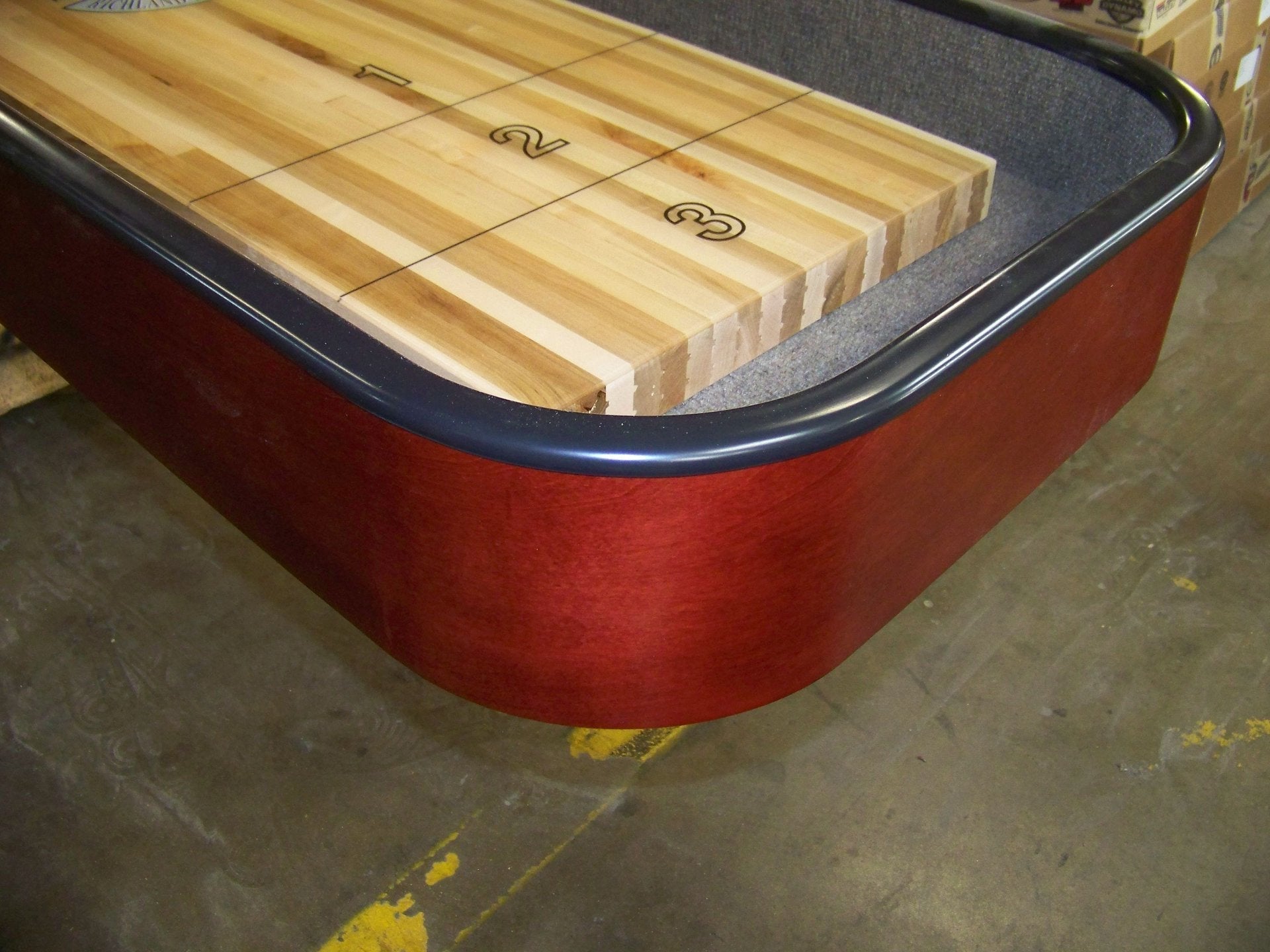 Gentry Shuffleboard Table - Compact Elegance for Home and Office