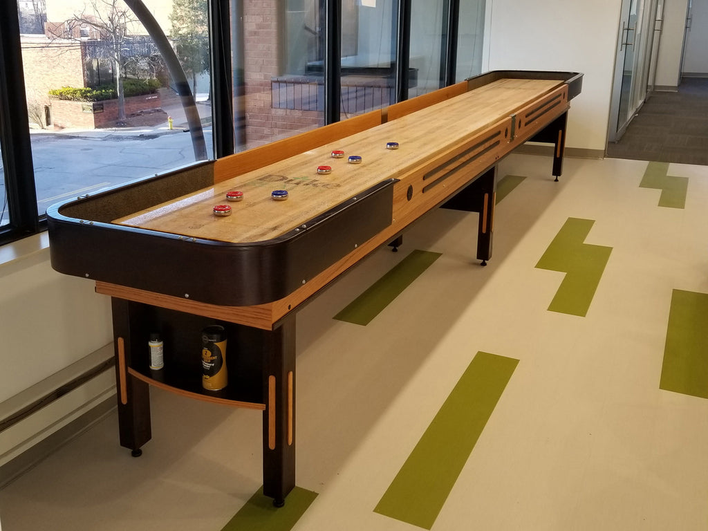 Grand Champion Shuffleboard Table - Legendary Play & Enduring Craft