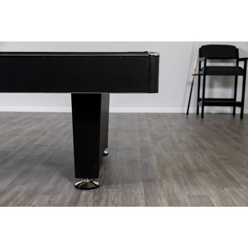 Hathaway Hustler Pool Table with Ball Return - Black with Blue Felt BG2515PB / BG2520PB