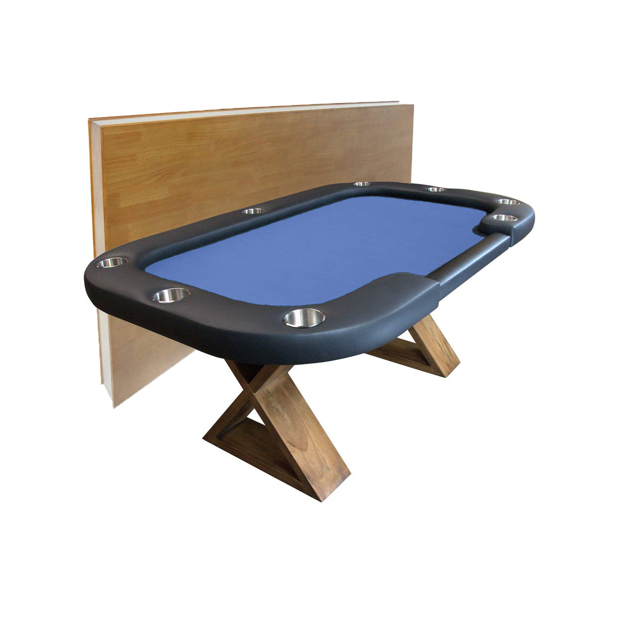 BBO Poker Tables Helmsley Poker Dining Table 8 Person