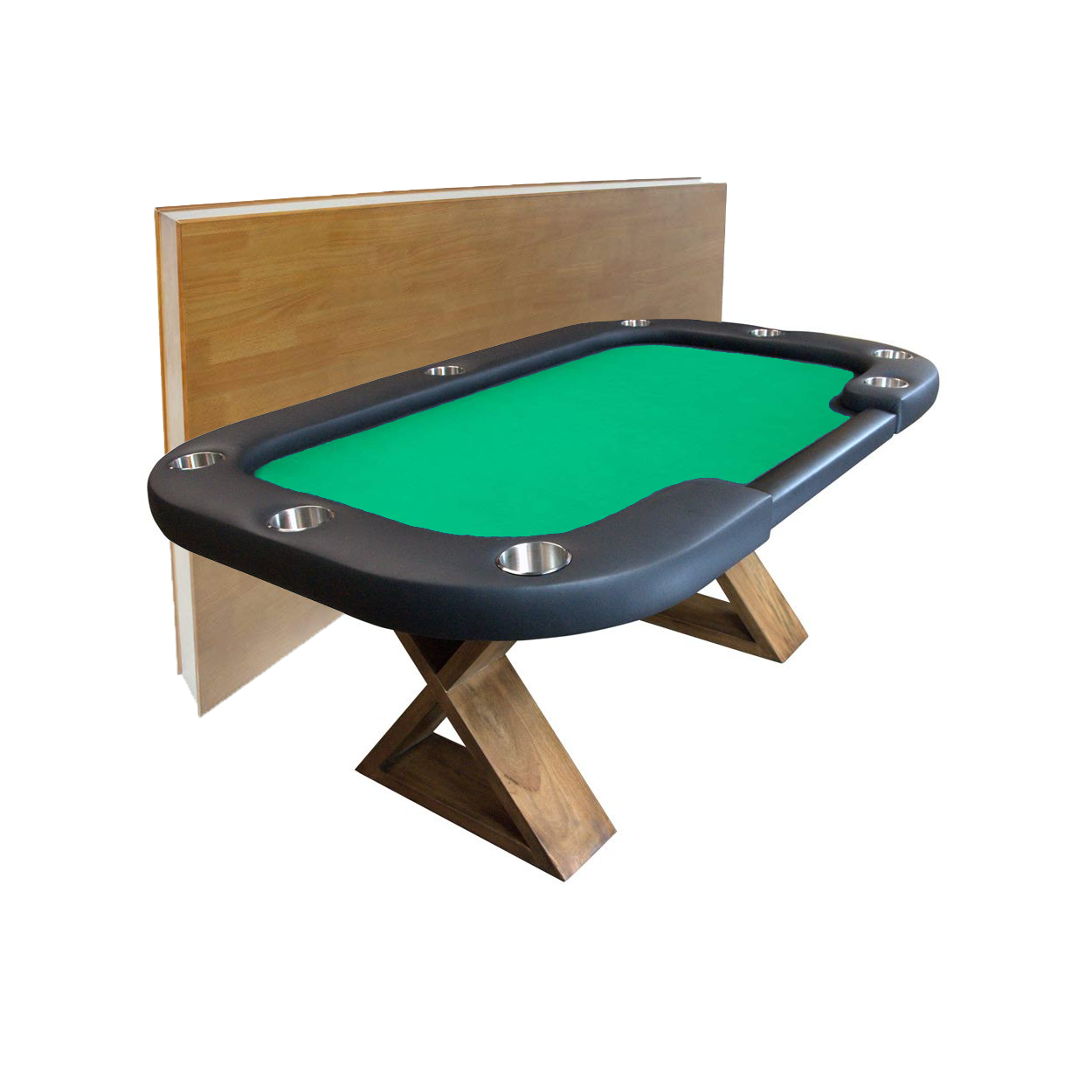 BBO Poker Tables Helmsley Poker Dining Table 8 Person