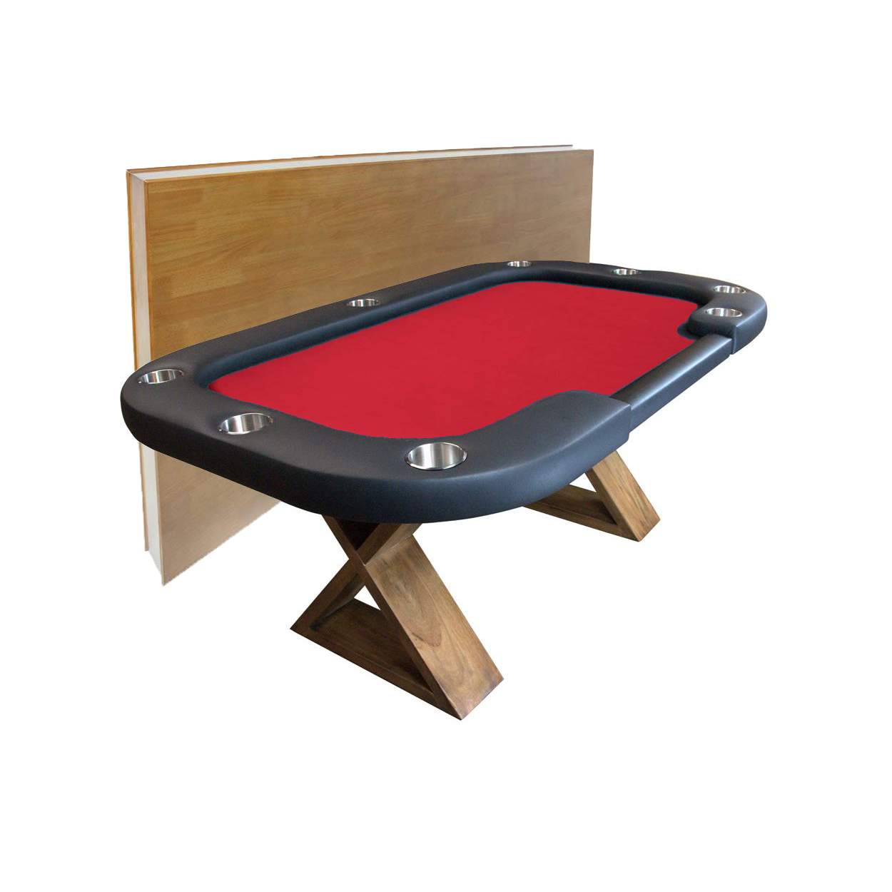 BBO Poker Tables Helmsley Poker Dining Table 8 Person