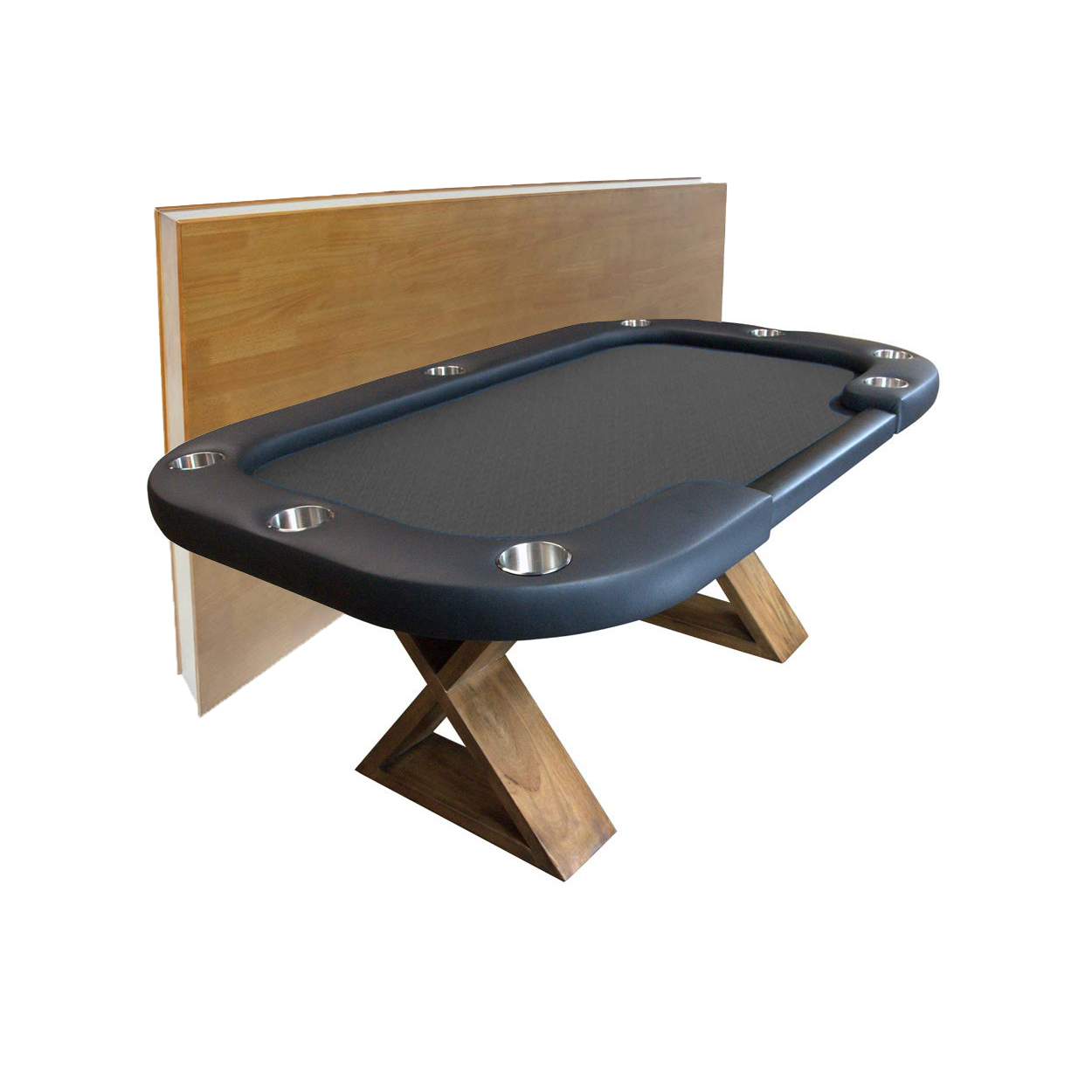 BBO Poker Tables Helmsley Poker Dining Table 8 Person
