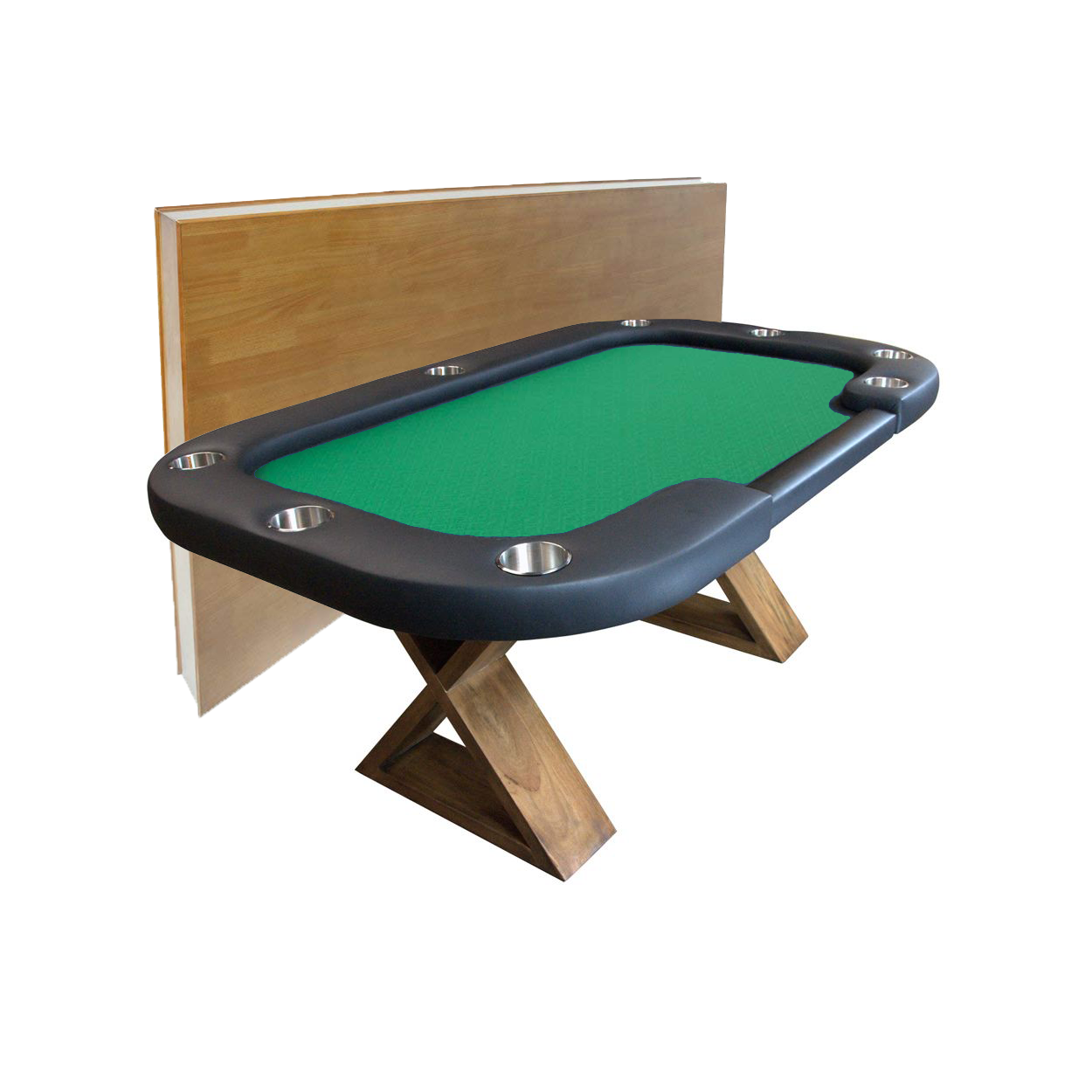 BBO Poker Tables Helmsley Poker Dining Table 8 Person