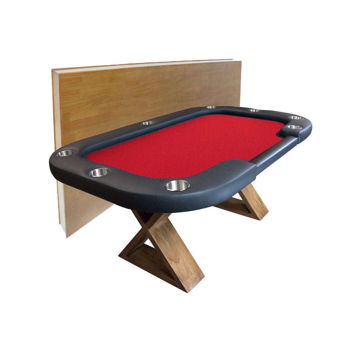 BBO Poker Tables Helmsley Poker Dining Table 8 Person