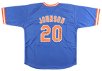 Howard Johnson Mets HOF Autographed Signed Custom Jersey