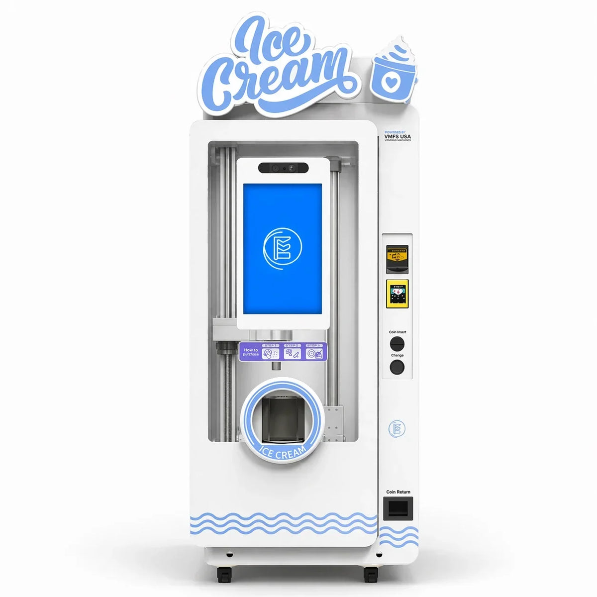 Soft Serve Ice Cream Vending Machine