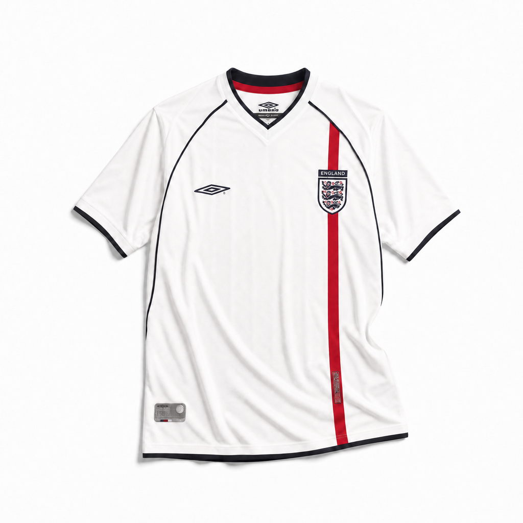 England Home Jersey 2002 — image 1