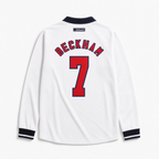 Beckham England Home Long Jersey 1998 — image 2
