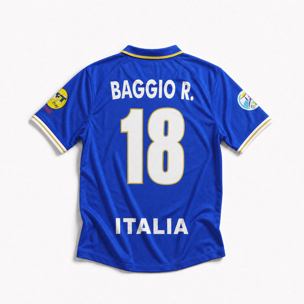 Baggio Italy Home Jersey 1996 — image 2