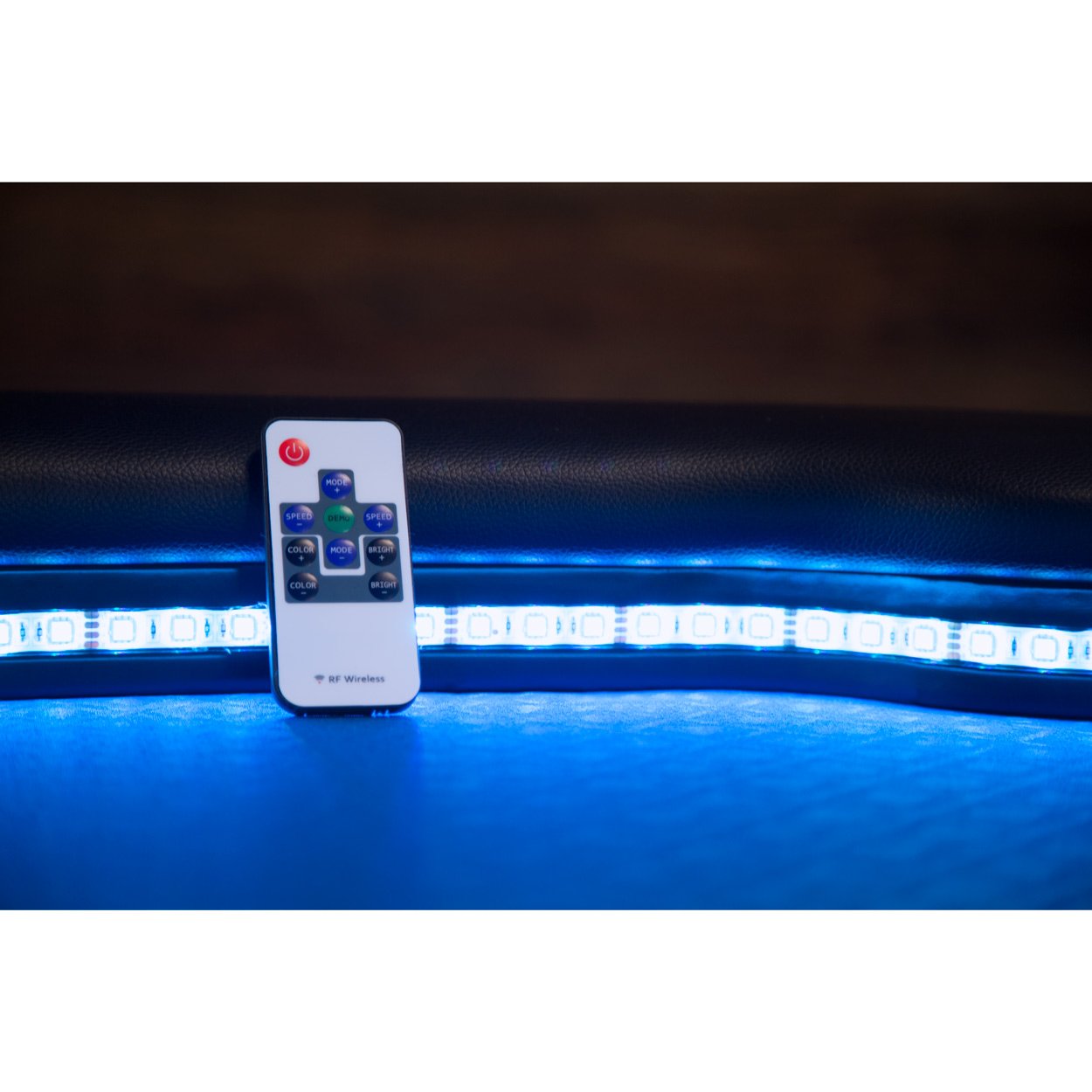 BBO Poker Tables Lumen HD LED Black Poker Table 10 Person