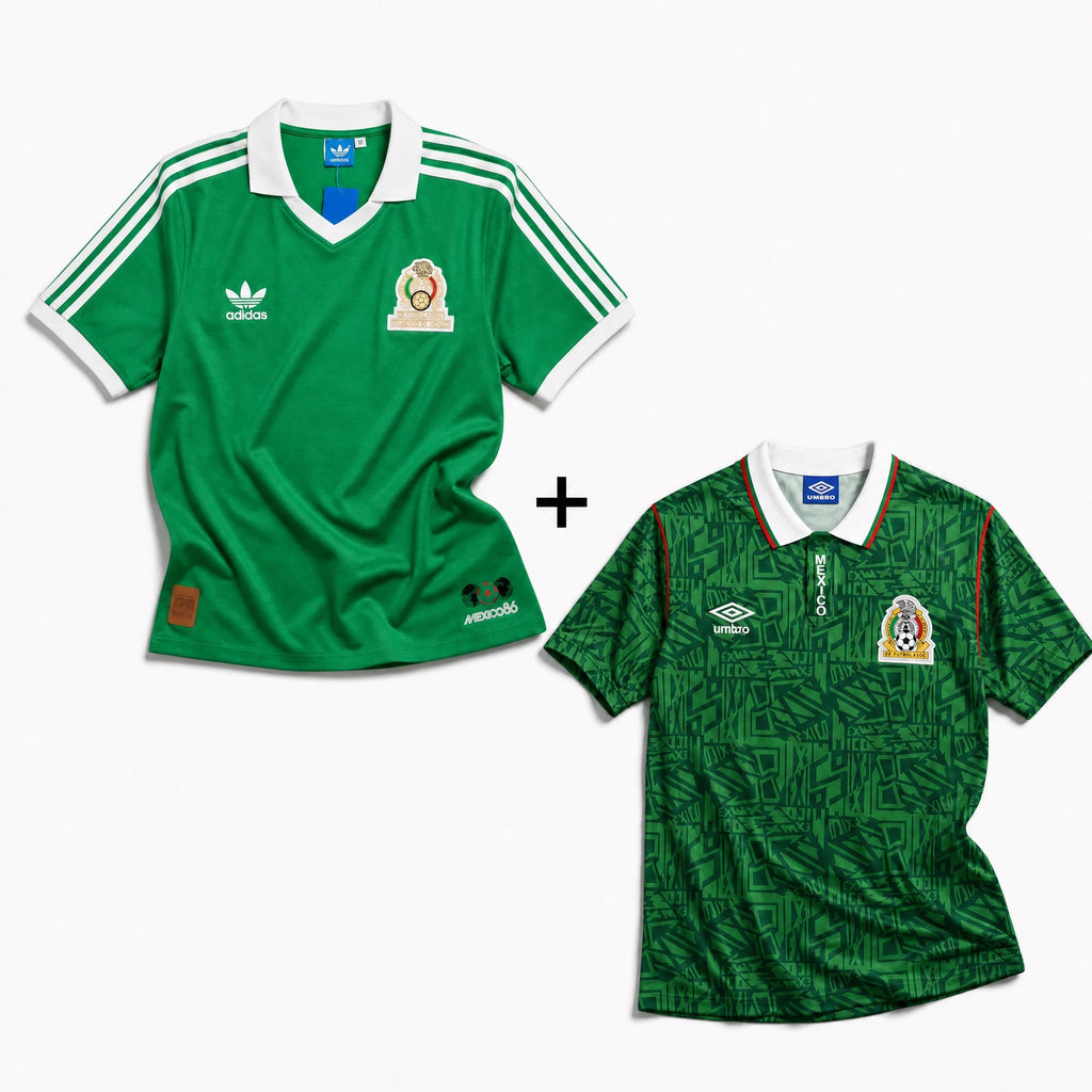 Messico Home 1986 + Home 1994