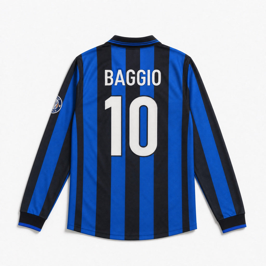 Baggio Inter Long-Sleeve Home Jersey 1998/99 — image 2