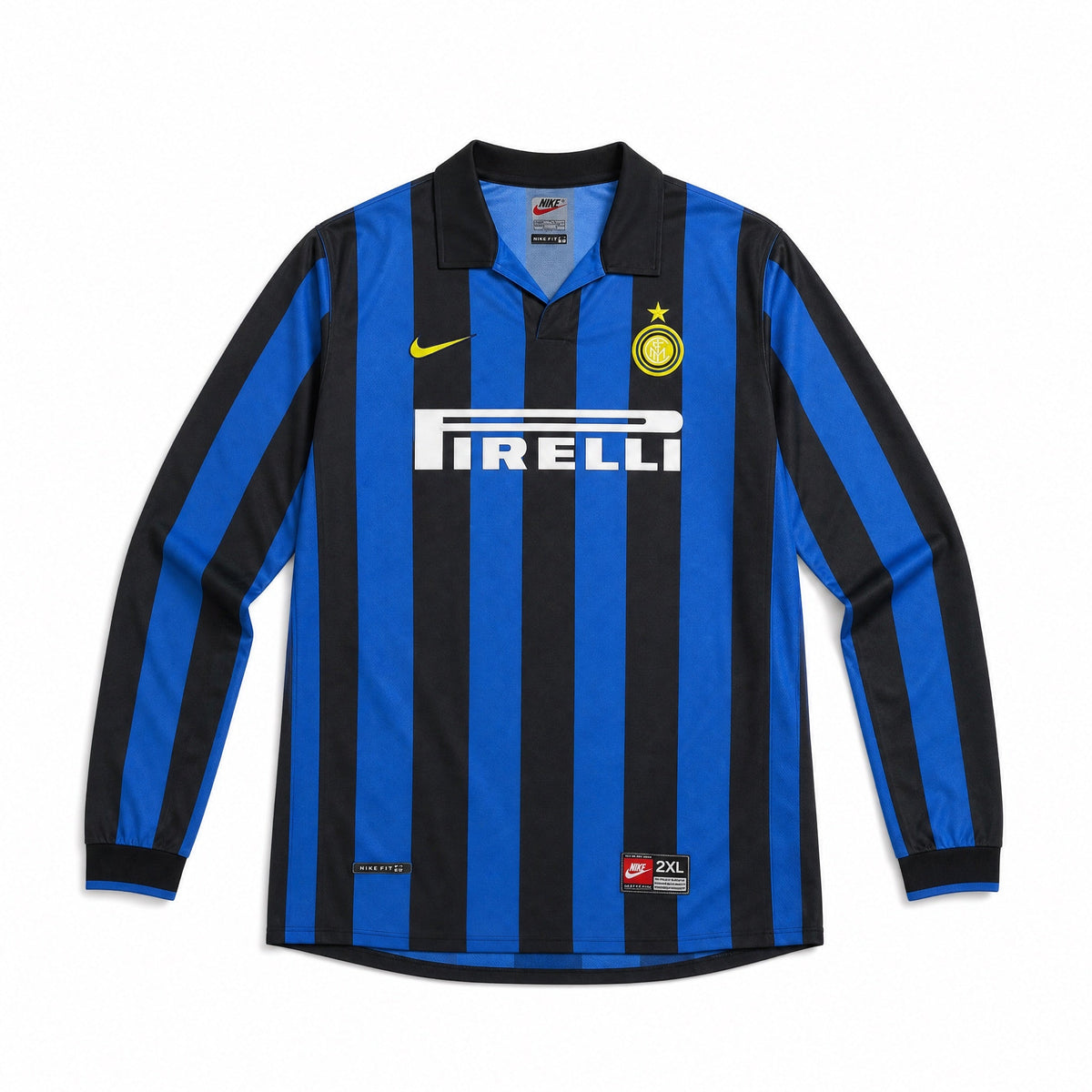 Baggio Inter Long-Sleeve Home Jersey 1998/99 — image 1