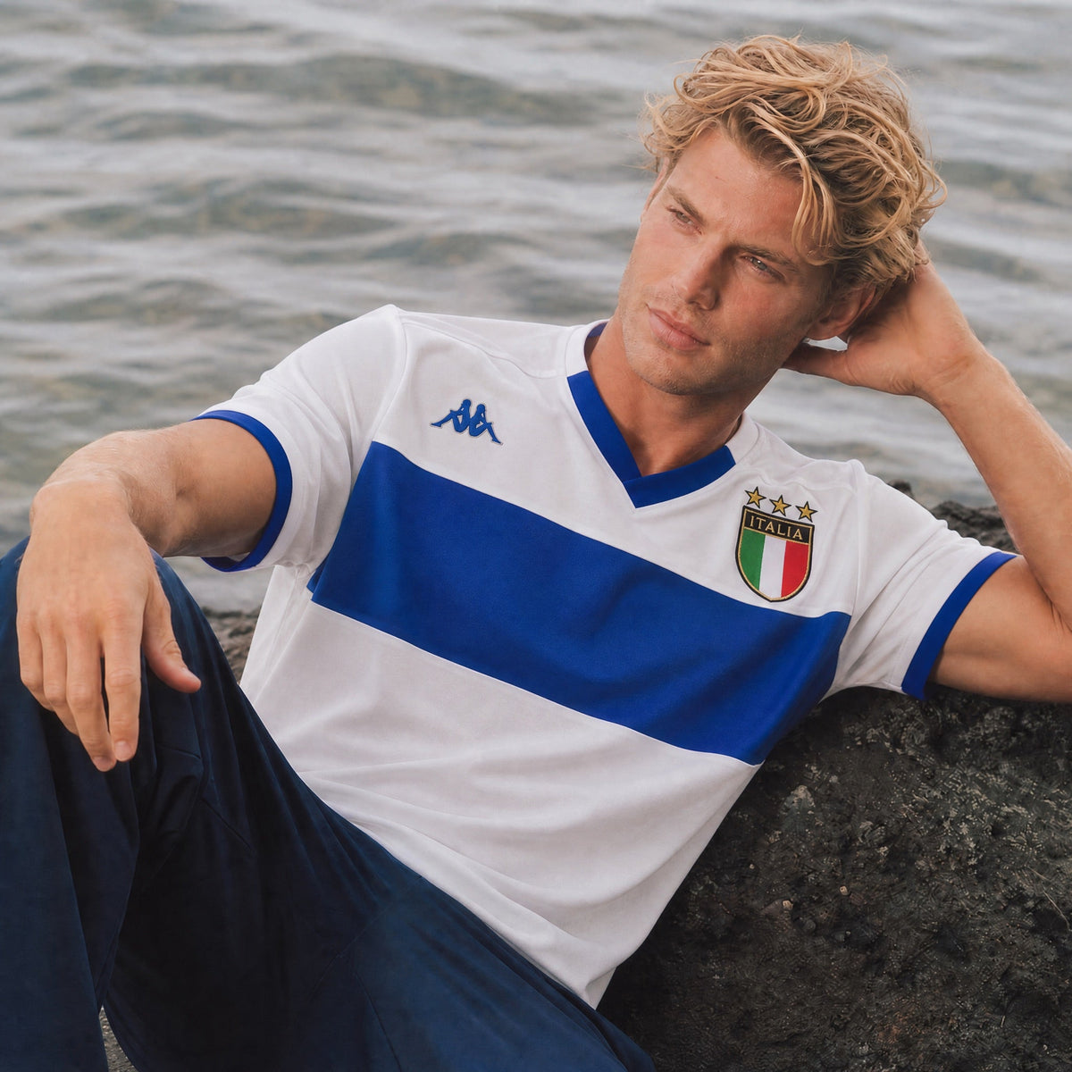 Maglia Baggio Italia Away White 1999/00